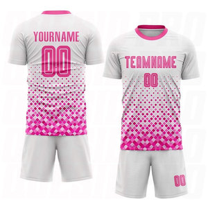Maillots de football personnalisés de haute qualité avec tissu en polyester respirant, impression par sublimation, design entièrement personnalisé pour équipe - Product Image 4