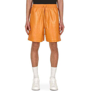 กางเกงขาสั้นหนังสำหรับผู้ชายกางเกงขาสั้นหนังน้ำหนักเบาสำหรับผู้ชายกางเกงขาสั้นหนังสำหรับฤดูร้อน - Product Image 1