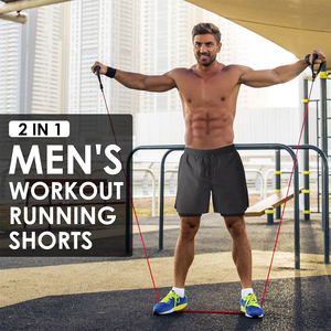 High Quality Front Logo Gym Fitness Shorts For Men's Custom Color Quick Dry Outdoor Sport Jogging Running Shorts - Product Image 5