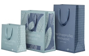 Bolsa de regalo de papel personalizada con asas, bolsa de papel, bolsas de agradecimiento para Boutique, Bolsas de Papel Kraft Al Por Mayor - Product Image 3