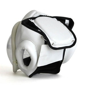 Casque de boxe unisexe en cuir véritable, vente en gros, protection de la tête durable pour l'entraînement, protège-tête unisexe personnalisable - Product Image 3