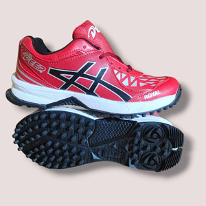 รองเท้าคริกเก็ตแบบมีปุ่มยางคุณภาพสูง ยึดเกาะดีเยี่ยม เหมาะสำหรับสนามหญ้าเทียม น้ำหนักเบา ทนทาน ใช้สำหรับฝึกซ้อมและแข่งขัน รับผลิตตามแบรนด์ ขายส่ง - Product Image 4