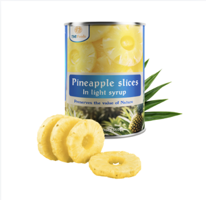 Deliciosas rodajas de piña enlatadas en almidón ligero, hechas en Vietnam, precio de fábrica, las más vendidas, 20oz/30oz/A10 - Product Image 1