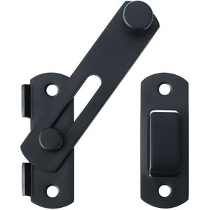 Loquet de sécurité robuste en acier inoxydable SUS304 de 4 pouces pour portes coulissantes, portes françaises, portails en bois et portes de grange - Product Image 1