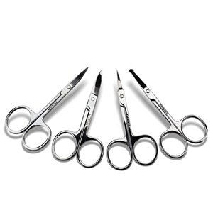 Ciseaux professionnels en acier inoxydable pour la coupe des cuticules, outil de soin des ongles personnel, ciseaux à cuticules pour manucure - Product Image 1