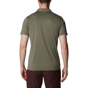 Chemises polo pour hommes de haute qualité, coupe classique, tissu en coton respirant, manches courtes et col classique, vêtements décontractés pour le bureau en été - Product Image 2