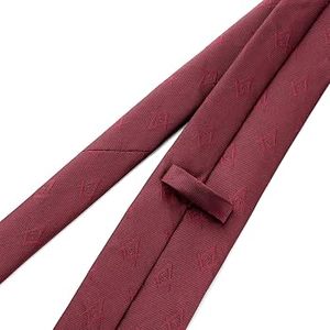 Corbata Masónica Tejida Hecha en Fábrica, Corbata Masónica Personalizada de Moda para Hombre, Ropa Formal de Negocios - Product Image 4