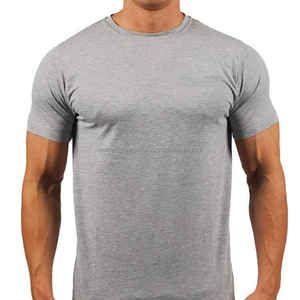 Camiseta Deportiva Personalizada al por Mayor para Hombre, de Poliéster y Algodón, Tejido de Punto, Secado Rápido y Transpirable para Entrenamiento Deportivo - Product Image 5