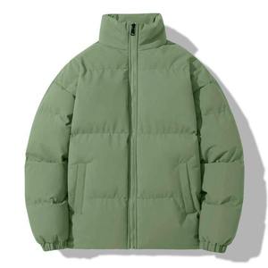 Veste matelassée d'hiver imperméable à col montant pour homme, personnalisable, style doudoune, pour l'extérieur, vente en gros - Product Image 3