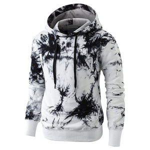 High Quality Lightweight Polyester/Cotton Fleece Digital Printed Breathable Autumn Eco-Friendly Oversized Unlined Hoodie Men - Product Image 3