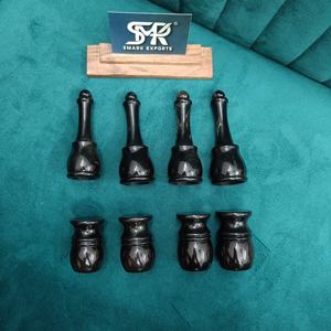 Cepillo de Afeitar Premium de Cuerno de Búfalo Natural, Hecho a Mano, Ecológico, para Afeitado en Húmedo, Herramienta de Cuidado Personal para Barberos - Product Image 6