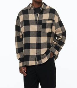 Chemises pour hommes en marque privée, vêtements décontractés, col rabattu, manches courtes, coupe ajustée, taille personnalisée, design tendance, chemise décontractée - Product Image 1