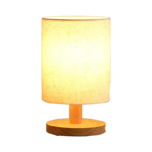 Lampe de table et de chevet minimaliste en bois massif faite à la main pour la décoration intérieure, fabriquée en Inde - Product Image 2