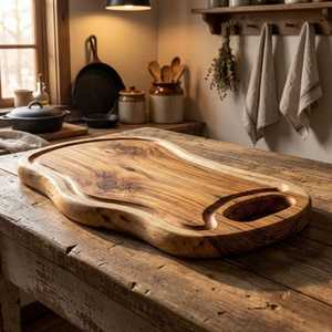 Fabricant de planches à découper en bois d'acacia faites à la main en gros, exportateur de planches à découper pour fromage et articles de cuisine - Product Image 5