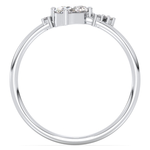 Bague d'éternité REYES en moissanite certifiée GRA de haute qualité en argent sterling 925, bagues de fiançailles pour femmes, bijoux fins - Product Image 6