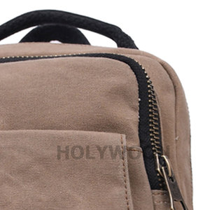 Premium Quality Genuine Leather Casual Eco-Friendly Water Resistant Large Capacity Laptop Storage <b>Backpack</b> Durable Comfortable - Product Image 6