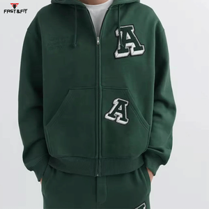 Survêtement unisexe personnalisé, écologique, décontracté, respirant, imprimé, à capuche, 100 % coton, grande taille - Product Image 2