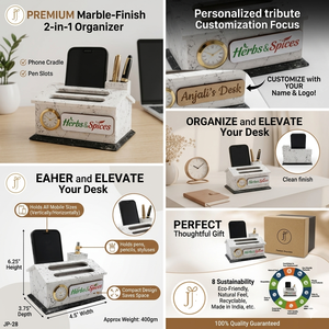 Mesa de Centro Moderna Personalizada con Superficie de Madera para Regalos del Día de la Madre y del Padre - Product Image 3