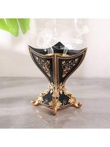 Hot Selling Wooden Crafts Arabic Bakhoor pure wooden bakhoor burner Handmade Burner, Wooden <b>Incense</b> <b>Stick</b> <b>Holder</b> - Product Image 5