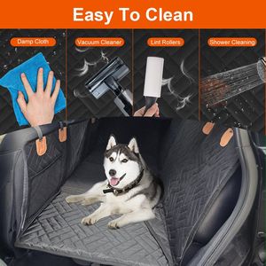 Waterproof Oxford Cloth Dog Car Seat Cover Non-Slip Scratchproof Back Seat Extender with <b>Hammock</b> for Pets - Product Image 6