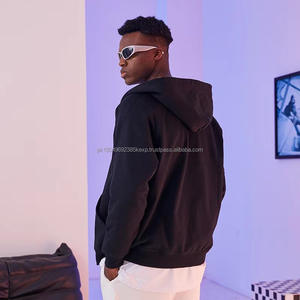 Wholesale Personalized <b>Cardigan</b> <b>Hooded</b> Zipper Sweatshirt Customized Pattern Logo <b>Hooded</b> Zipper Men's Hoodies - Product Image 2