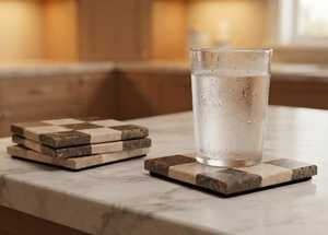 Stone Wholesale Decorative <b>Marble</b> Tic Tac Toe Set for Coffee <b>Table</b> New Arrival Popular Super Tic-tac-toe Game <b>Console</b> - Product Image 4