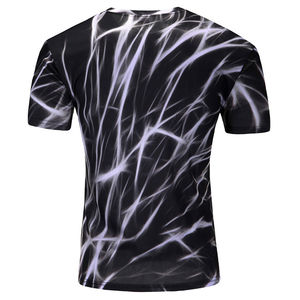 T-shirt personnalisé pour homme, sublimation, couture personnalisée, vêtements décontractés, anti-rides, respirant, confortable, t-shirt sublimation - Product Image 2