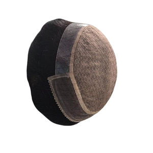 Perruque Toupet Mirage Frontale en Cheveux Humains Vierges Indiens Remy pour Hommes - Ondulation Profonde Yaki Taz Hair BD - Product Image 1