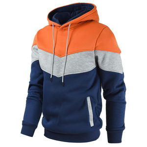 Wholesale 100%Cotton Plain <b>Pullover</b> <b>Men</b> Hoodies Hooded Sweatshirt Premium Heavy Fleece Hoodie with Custom logo - Product Image 5