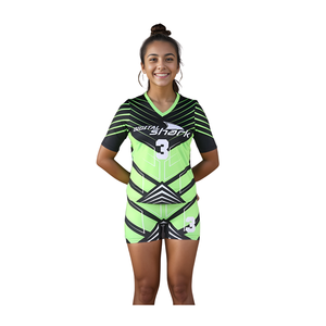 Maillot de volley-ball pour femmes à séchage rapide, respirant, avec sublimation, design personnalisé, pour l'entraînement - Product Image 1