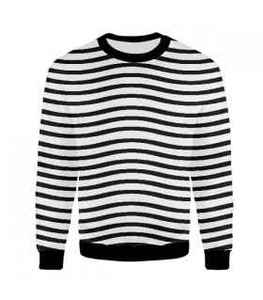 Sweat-shirt à col rond camouflage pour homme, coupe classique, manches longues, tricoté, 100% polyester, style décontracté d'automne - Product Image 2