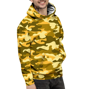 Sudadera con Capucha de Camuflaje para Hombre, Sudadera con Capucha de Felpa Suave - Product Image 3