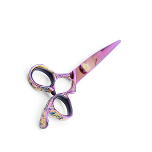 2026 New Arrival Customized Stainless Steel Salon Customized Hairdresser Barber Haircut <b>Left</b> <b>Handed</b> Hair <b>Scissors</b> Set - Product Image 6