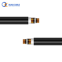 Câble d'alimentation non blindé à trois conducteurs 35-400 mm² 12/20 kV IEC 60502-1 XLPE PVC avec conducteur en cuivre/aluminium pour la distribution d'énergie