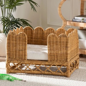 Cama premium de ratán para mascotas con patas elevadas, camas para perros, sofás para gatitos, buena oferta, nidos para gatos en venta - Product Image 2