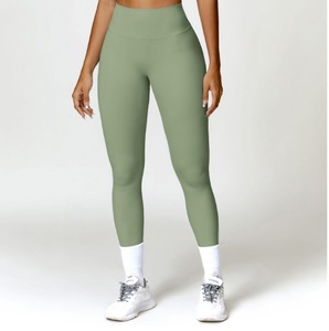 Legging de yoga pour femmes, style tendance, vente en gros, fabriqué au Pakistan, couleur unie, haute qualité, AS-YL-14 - Product Image 4