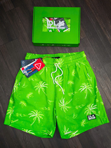 Short de bain décontracté pour homme, longueur mi-cuisse, à motif floral numérique, séchage rapide, respirant, écologique, personnalisable sur quatre côtés, idéal pour l'été - Product Image 2