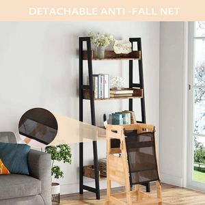 Torre de aprendizaje y estructura de juego de madera maciza para interiores - Product Image 3