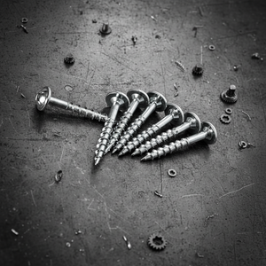 Tornillo para madera de cabeza alomada, métrico/pulgadas, autorroscante, Phillips/Pozi Drive, de acero al carbono/inoxidable, zincado/niquelado, rosca gruesa - Product Image 1