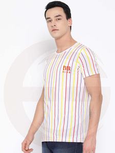 T-shirt décontracté pour homme à manches courtes en polyester/coton 200 grammes, imprimé numériquement 2023, avec impression personnalisée, prix de gros - Product Image 6