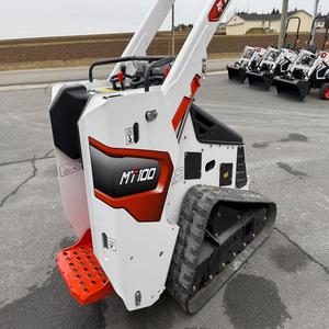 Mini-chargeuse sur chenilles à livraison rapide pour Bobcat MT100, chargeuse sur pneus avec pelle rétrocaveuse avant, moteur puissant et pompe de pointe - Product Image 3