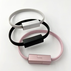 Câble de charge rapide magnétique USB-C vers C personnalisé pour la marque - Fabriqué à Taïwan - Product Image 2