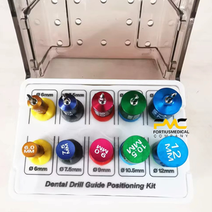 Kit de guidage pour implants dentaires, un ensemble comprenant des goupilles chirurgicales en titane, des instruments de chirurgie guidée et des outils dentaires - Product Image 4