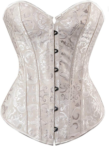 Corsets et bustiers sexy à lacets pour femmes grandes tailles, corsets overbust, robe corset - Product Image 6