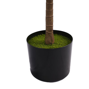 Fournisseur en gros de plantes artificielles en plastique vert Sansevieria H185cm, écologiques, pour l'intérieur, l'extérieur, le balcon, le <span class=keywords><strong>jardin</strong></span> - Product Image 6