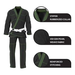 Uniforme Profesional de Karate, Ligero, de Algodón, para Judo y Artes Marciales, con Cinturón, para Adultos 2026 - Product Image 6