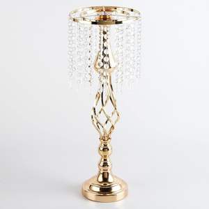 Porte-bougie doré, centre de table pour bougies chauffe-plat, pour hôtel, mariage, décoration Diwali, cadeau d'entreprise - Product Image 2