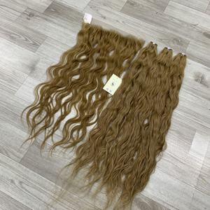 Vente chaude Coloré Naturel Ondulé HD Frontal Lace Raw Paquets Vietnamiens Swiss HD Cheveux Humains - Product Image 3