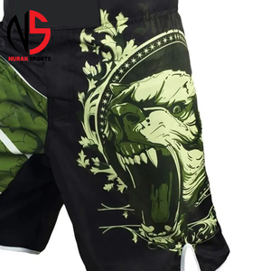 กางเกงชกมวย MMA แบบซับลิเมชั่นเต็มตัว ปรับแต่งโลโก้ด้านหน้าได้ น้ำหนักเบา ระบายอากาศดี เอวยางยืด สำหรับผู้ชาย คุณภาพเยี่ยมจาก Nurak ปี 2026 - Product Image 6