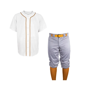 Custom Baseball Uniform Set For Schools Clubs And Sports Wear With Breathable Jersey Pants Logo softball uniform baseball - Product Image 1